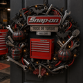 Premium Mechanic Halloween Collector Wreath HLWSNO02091