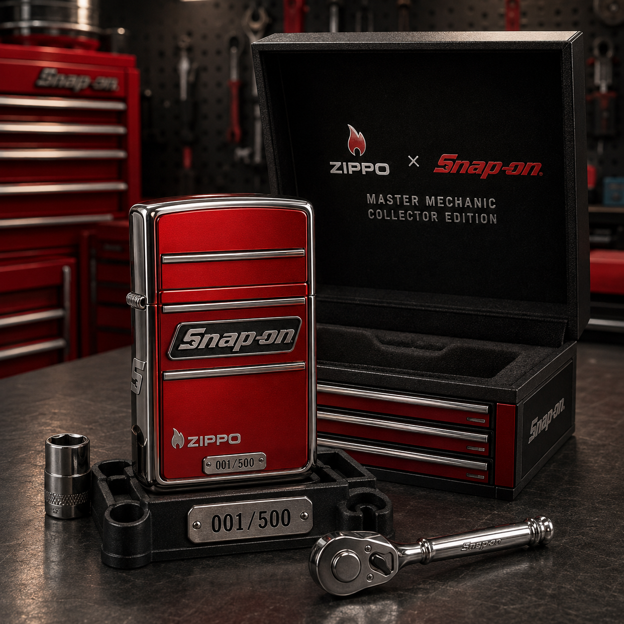 Premium Zippo Master Mechanic Collector Edition ZPSNO02091